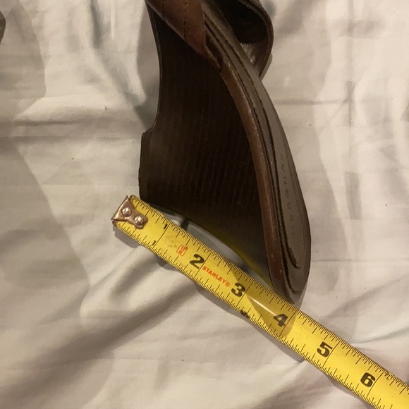 2/$15 Marona Brown Strap Open Toe - Picture 5 of 8